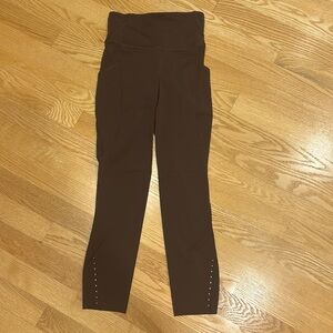 Lululemon fast and free 23” espresso